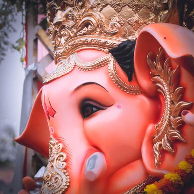 Closeup Pic of Lord Ganesha Ultra HD
