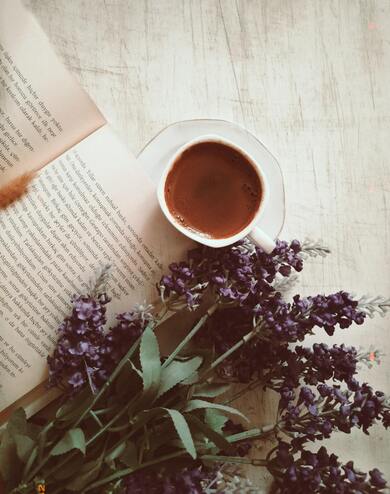 Coffee on Desk