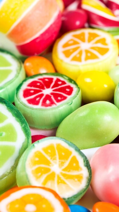 Colorful Lemon Candy