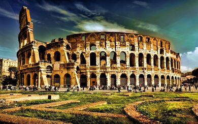 Colosseum in Rome Italy