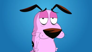 Courage the Cowardly Dog Cartoon Wallpaper