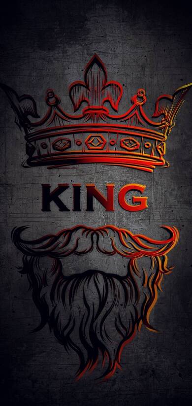 Creative King Mobile Background | 909x1920 resolution wallpaper