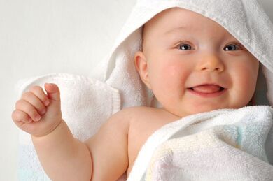 Cute Baby Smile Face Image