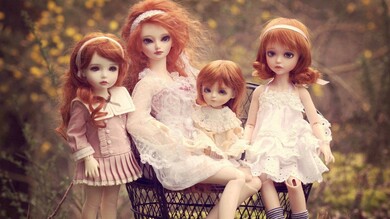 Cute Four Baby Doll