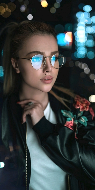Cute Girl in Specs | Wallpapers Share