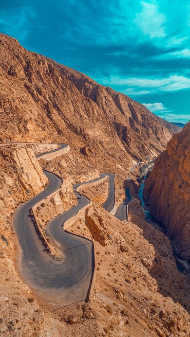 Dades Valley Mountain Zig Zag Roads