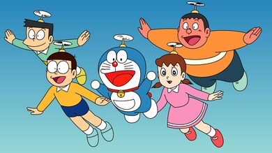 Doraemon and His Friends HD Wallpaper