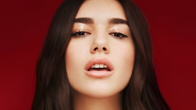 Dua Lipa Close Up Face