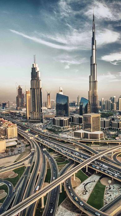 Dubai City Mobile Photo