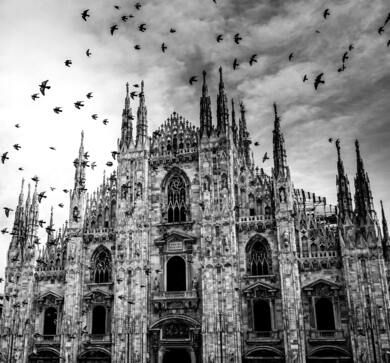 Duomo di Milano Cathedral in Milan Italy