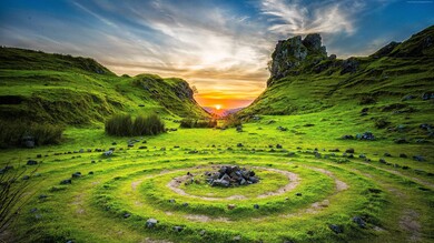 Fairy Glen Nature 4K Wallpaper