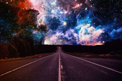 Fantasy Nature Road Photo