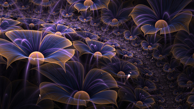 Flower Digital Art 4K