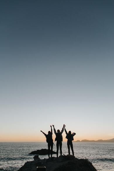 Friends at Sea Photo