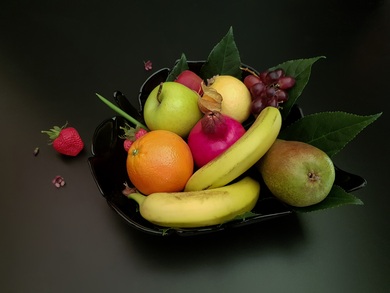 Fruits in Bowl