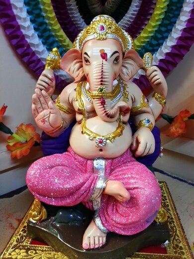 Ganesha During Ganesh Chaturthi Mobile Photo