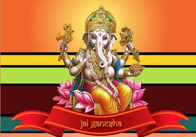 Ganesha Idol Wallpaper