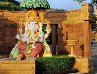 Ganesha in Garden