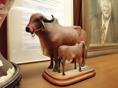 Gir Cow Statue