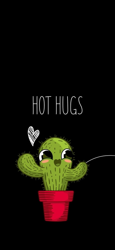 Give Me Hot Hugs Funny Plant