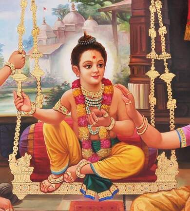God Swaminarayan Child Photo