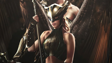 Hawkman and Hawkgirl Photo