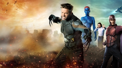 Hugh Jackman in X Men Days of Future Past Movie