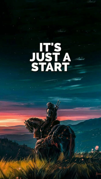 It is Just Start Life Quote