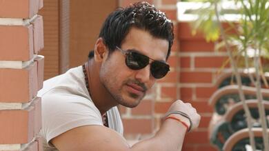 John Abraham in Goggles Photo