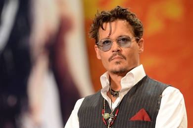 Johnny Depp Cool Look 4K Wallpaper