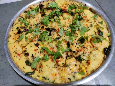 Khaman Gujarati Food Dish