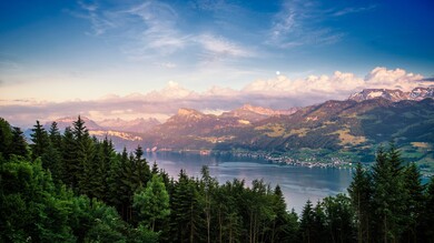 Lake Zurich Natural Image
