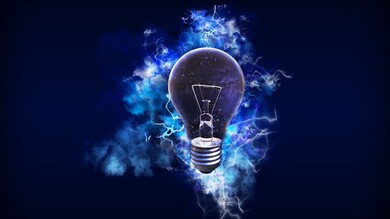 Light Bulb Creative Background Wallpaper