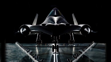 Lockheed Blackbird Fighter Jet