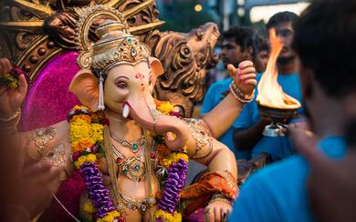 Lord Ganesha on Ganesh Chaturthi Photo