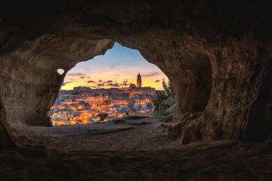 Matera City in Italy