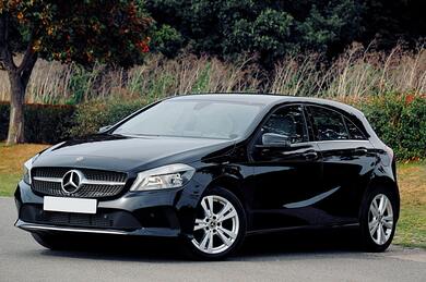 Mercedes A Class 180 Black HD Wallpaper