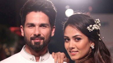 Mira Rajput with Spouse Shahid Kapoor