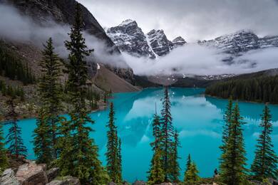 Moraine Lake in Canada