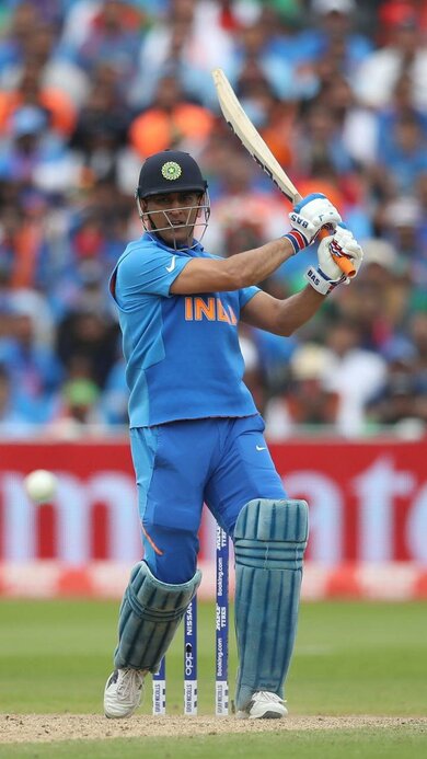 MS Dhoni Indian Cricketer Photo