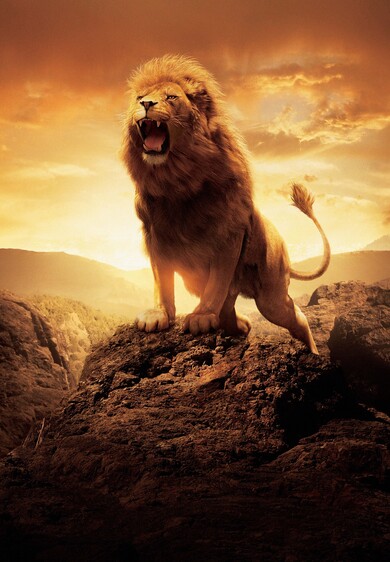 Mufasa Roaring in Lion King Movie