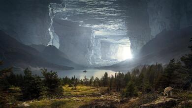 Mystical Cave Nature Pic