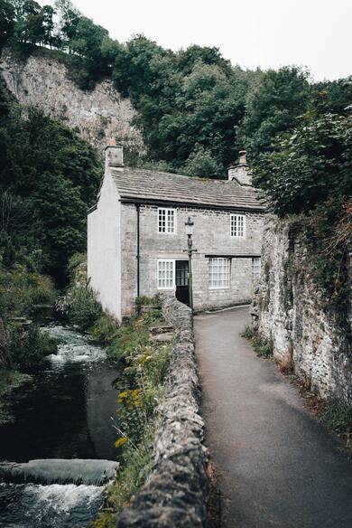 Old House in Waterscape