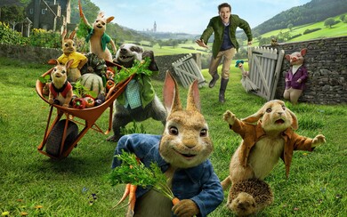 Peter Rabbit Running