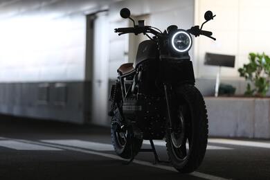 Photography of Parked BMW Motorcycle 5K Pic