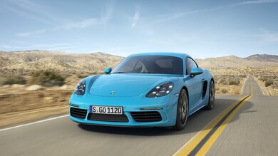 Porsche 718 Car on Road