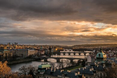 Prague Bridge HD Wallpaper