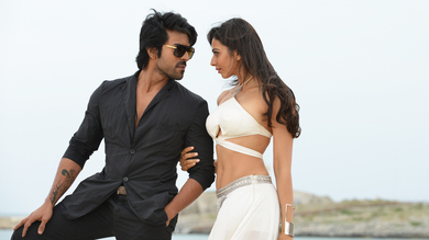 Ram Charan And Rakul Preet in Bruce Lee The Fighter Movie