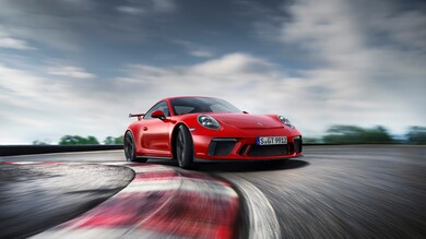 Red Porsche 911 GT3 Car 4K Photo