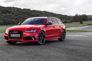 Red Quattro Audi Car